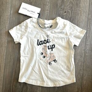 Miles the Label kids tee size 6 months NWT